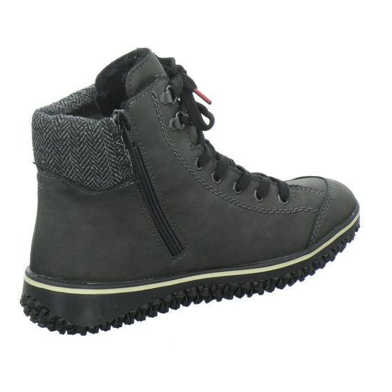 Rieker Winterstiefel warm gefüttert Anthrazit - 360° Ansicht
