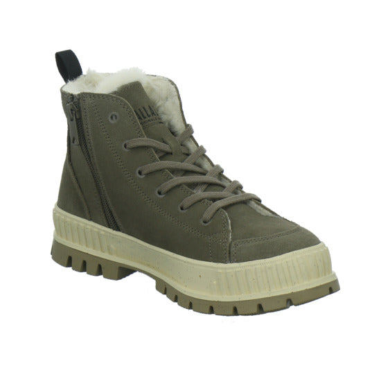 Palladium Winterstiefel Damen Pallashock Zip Warm Anthrazit