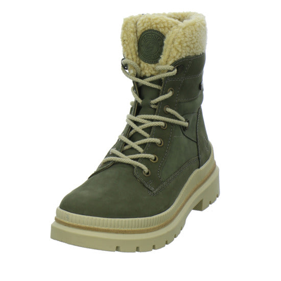 Remonte Winterstiefel warm gefüttert oliv - 360° Ansicht
