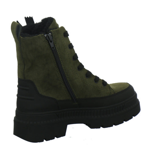 Bugatti Shoes Woman Winterstiefel warm gefüttert oliv - 360° Ansicht