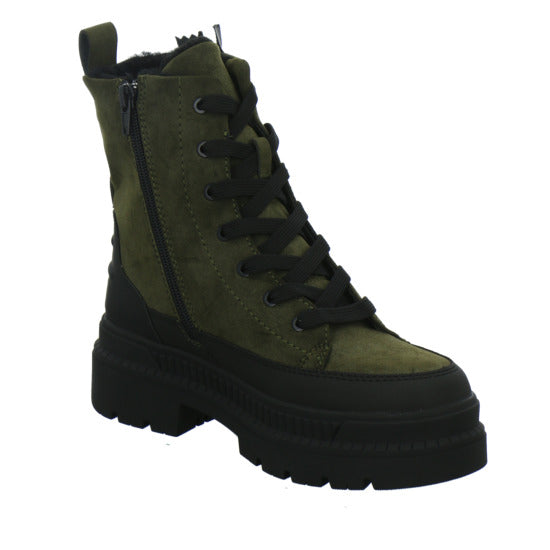 Bugatti Shoes Woman Winterstiefel warm gefüttert oliv - 360° Ansicht