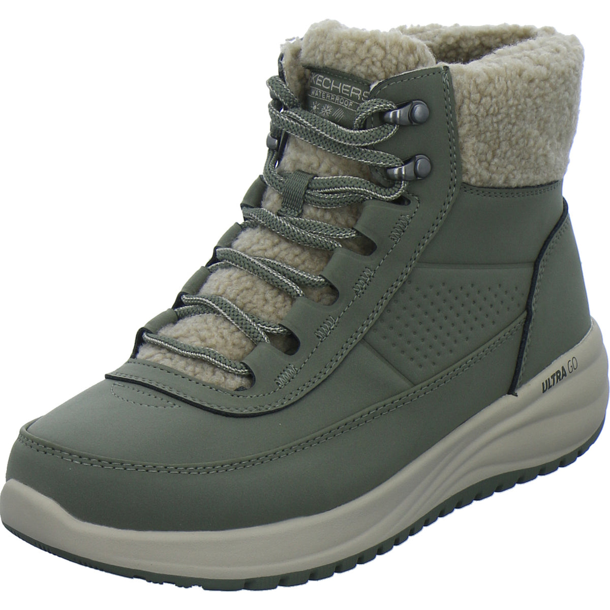 Skechers Winterstiefel Damen On The Go oliv