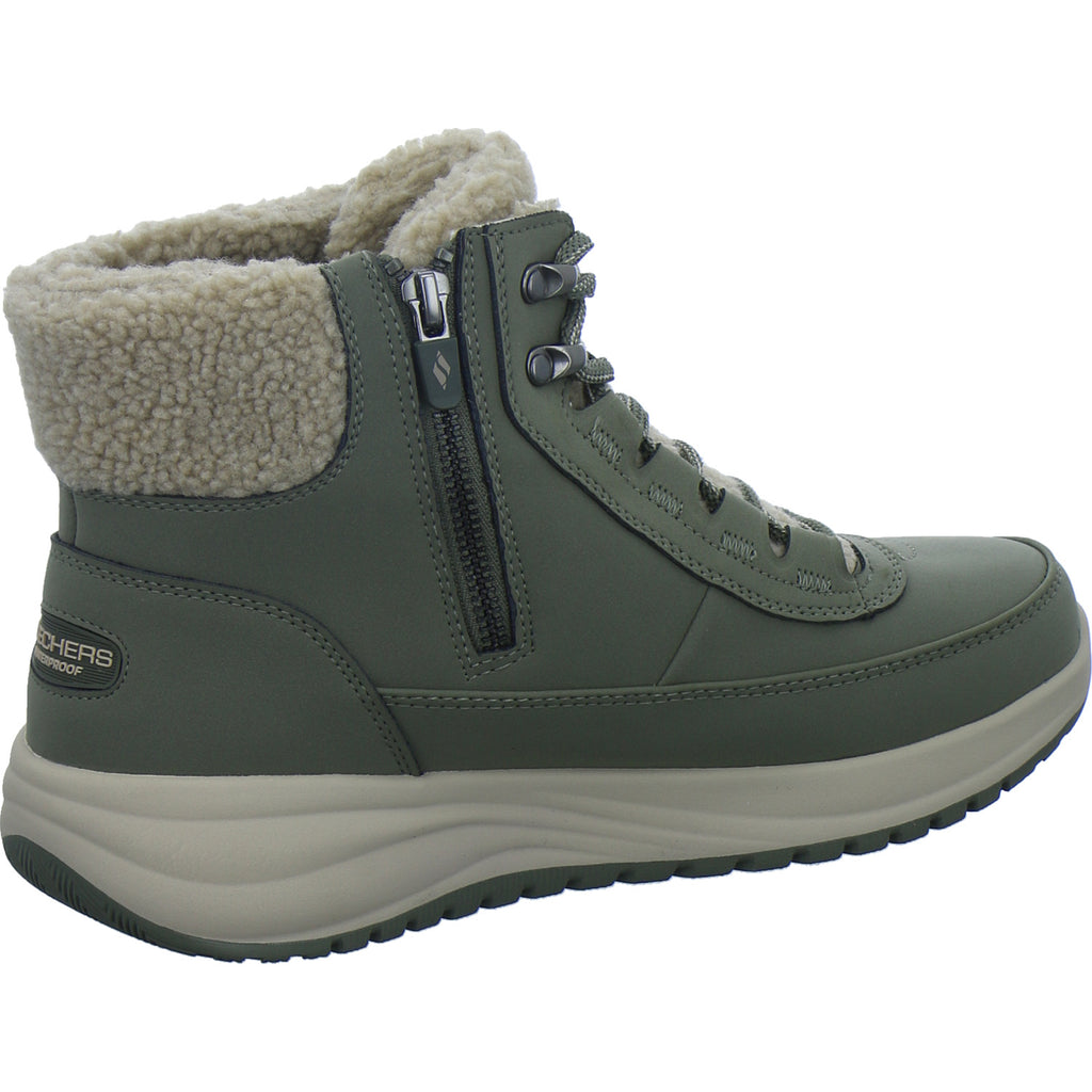 Skechers Winterstiefel Damen On The Go oliv