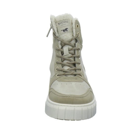 Mustang Winterstiefel warm gefüttert Beige - 360° Ansicht