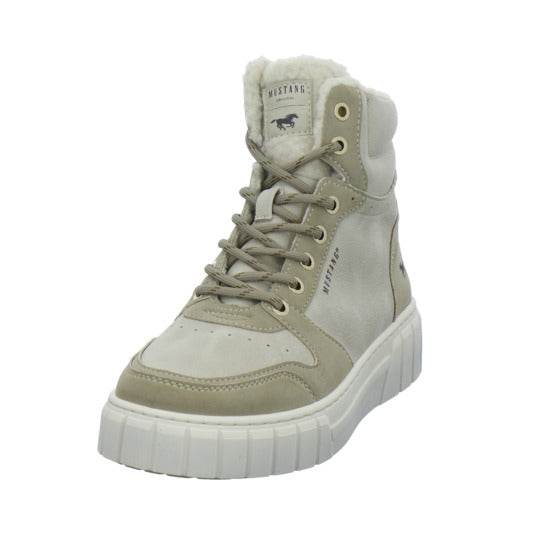 Mustang Winterstiefel warm gefüttert Beige - 360° Ansicht