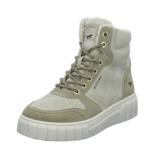Mustang Winterstiefel warm gefüttert Beige - 360° Ansicht