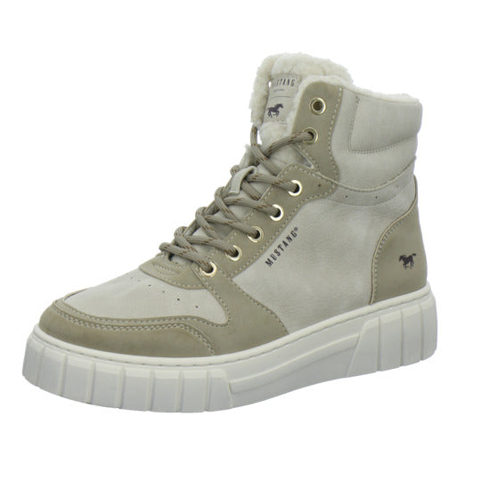 Mustang Winterstiefel warm gefüttert Beige - 360° Ansicht