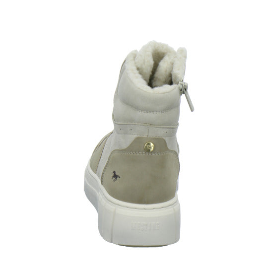 Mustang Winterstiefel warm gefüttert Beige - 360° Ansicht