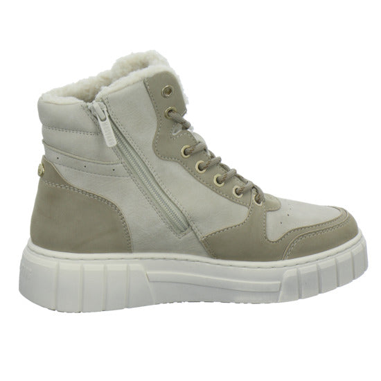 Mustang Winterstiefel warm gefüttert Beige - 360° Ansicht
