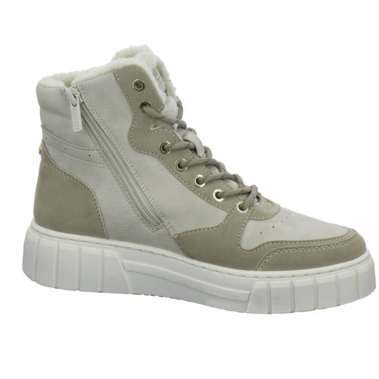 Mustang Winterstiefel warm gefüttert Beige - 360° Ansicht