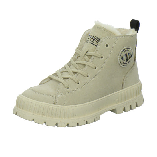 Palladium Pallashock Zip Warm Winterstiefel warm gefüttert Beige - 360° Ansicht