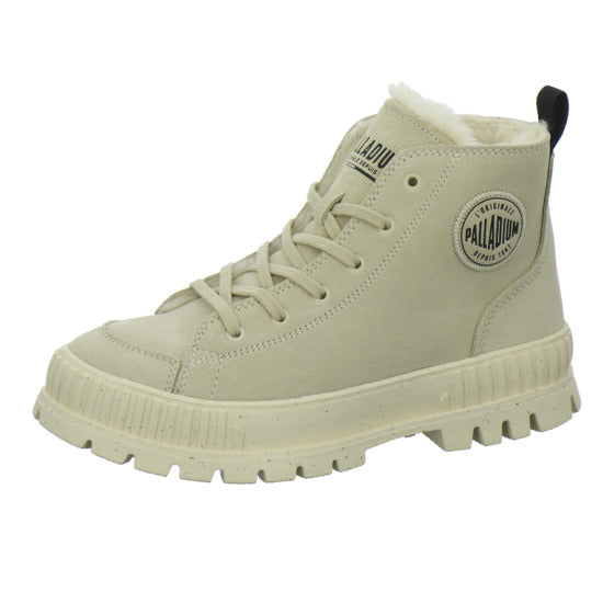 Palladium Pallashock Zip Warm Winterstiefel warm gefüttert Beige - 360° Ansicht