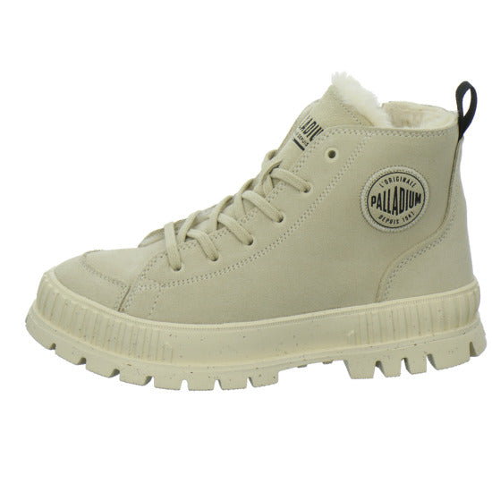Palladium Pallashock Zip Warm Winterstiefel warm gefüttert Beige - 360° Ansicht