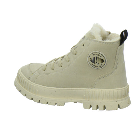 Palladium Pallashock Zip Warm Winterstiefel warm gefüttert Beige - 360° Ansicht