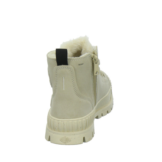 Palladium Pallashock Zip Warm Winterstiefel warm gefüttert Beige - 360° Ansicht