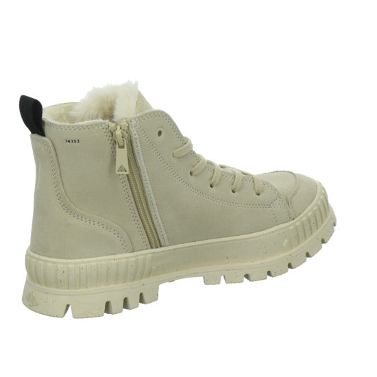 Palladium Pallashock Zip Warm Winterstiefel warm gefüttert Beige - 360° Ansicht