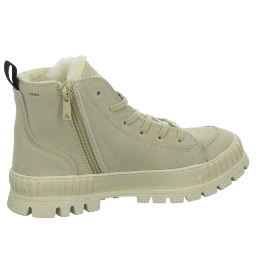 Palladium Pallashock Zip Warm Winterstiefel warm gefüttert Beige - 360° Ansicht