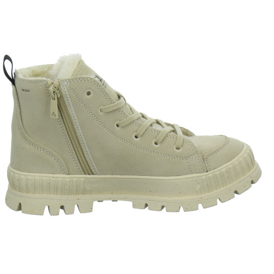 Palladium Pallashock Zip Warm Winterstiefel warm gefüttert Beige - 360° Ansicht