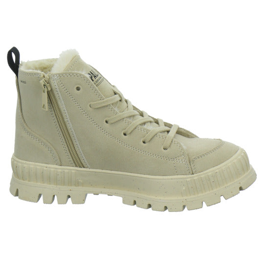 Palladium Pallashock Zip Warm Winterstiefel warm gefüttert Beige - 360° Ansicht