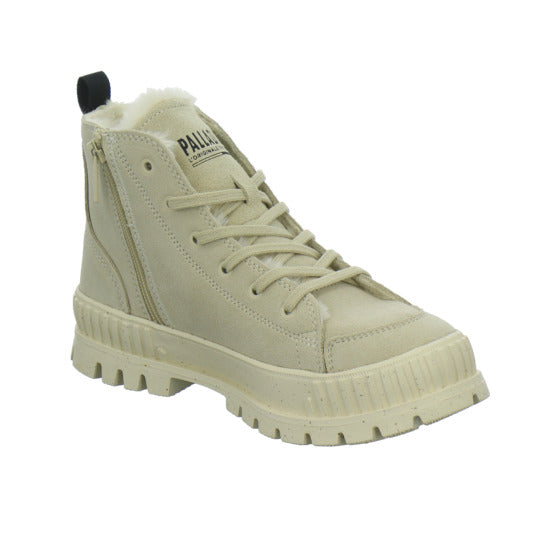 Palladium Pallashock Zip Warm Winterstiefel warm gefüttert Beige - 360° Ansicht