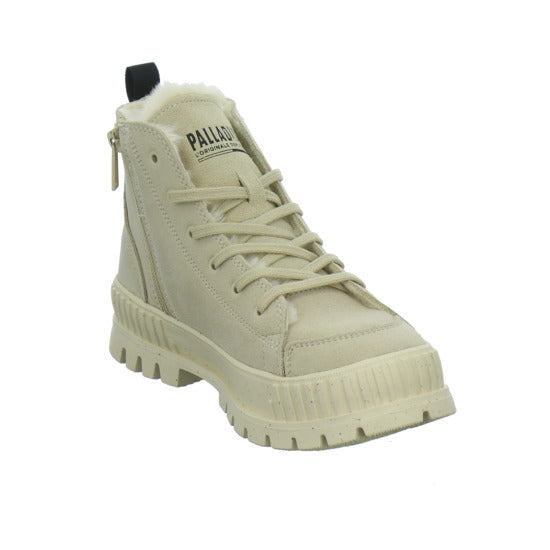 Palladium Pallashock Zip Warm Winterstiefel warm gefüttert Beige - 360° Ansicht