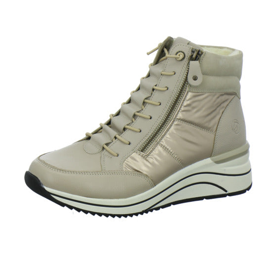 Remonte Winterstiefel warm gefüttert Beige - 360° Ansicht