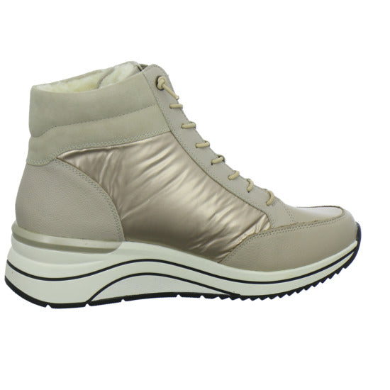 Remonte Winterstiefel warm gefüttert Beige - 360° Ansicht