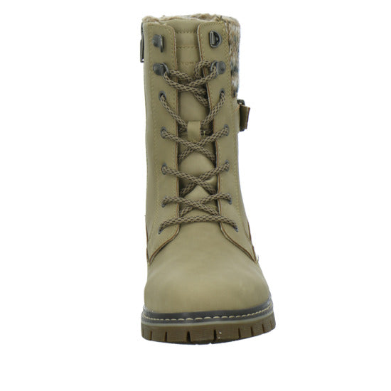 Tom Tailor Shoes Winterstiefel warm gefüttert Beige - 360° Ansicht