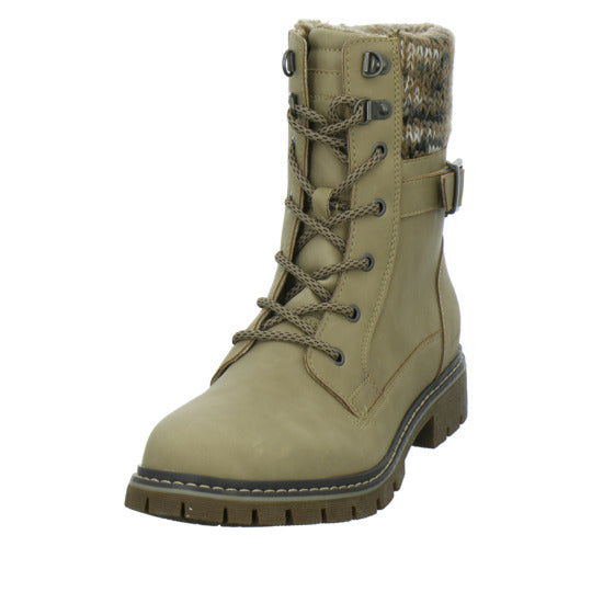 Tom Tailor Shoes Winterstiefel warm gefüttert Beige - 360° Ansicht