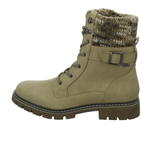 Tom Tailor Shoes Winterstiefel warm gefüttert Beige - 360° Ansicht
