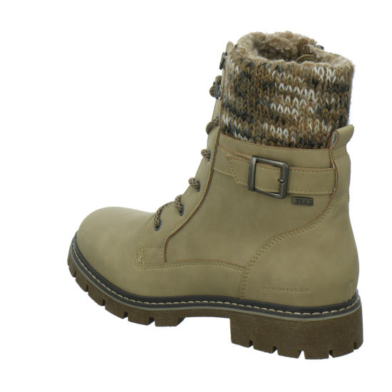 Tom Tailor Shoes Winterstiefel warm gefüttert Beige - 360° Ansicht