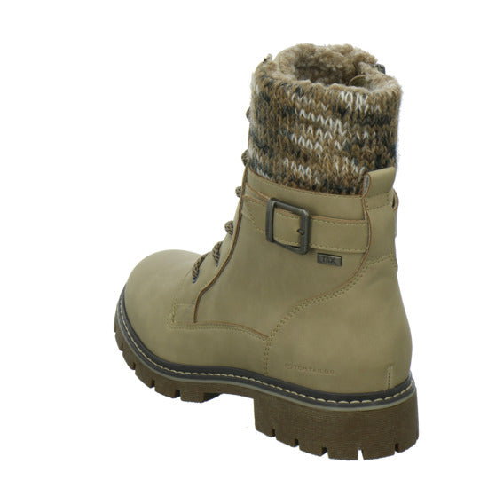 Tom Tailor Shoes Winterstiefel warm gefüttert Beige - 360° Ansicht