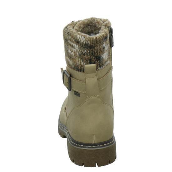 Tom Tailor Shoes Winterstiefel warm gefüttert Beige - 360° Ansicht