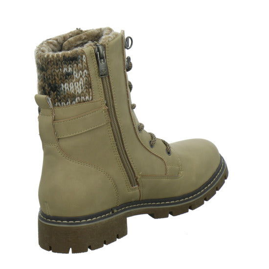Tom Tailor Shoes Winterstiefel warm gefüttert Beige - 360° Ansicht