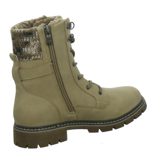 Tom Tailor Shoes Winterstiefel warm gefüttert Beige - 360° Ansicht