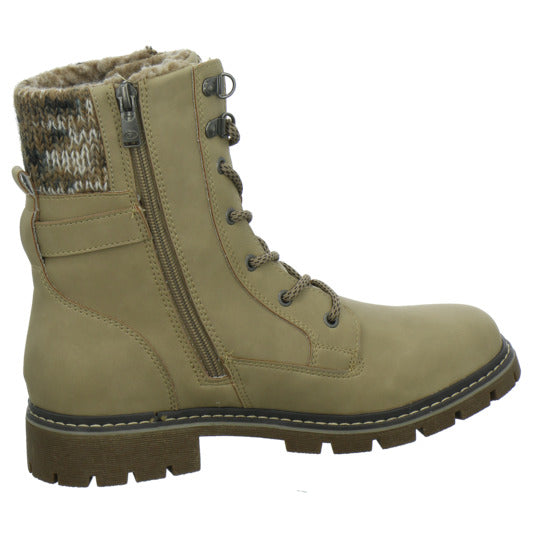 Tom Tailor Shoes Winterstiefel warm gefüttert Beige - 360° Ansicht