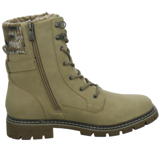 Tom Tailor Shoes Winterstiefel warm gefüttert Beige - 360° Ansicht
