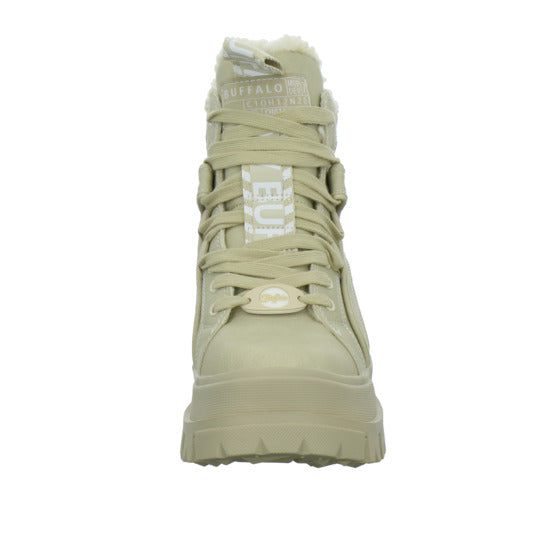 Buffalo Aspha NC Warm Winterstiefel warm gefüttert Beige - 360° Ansicht