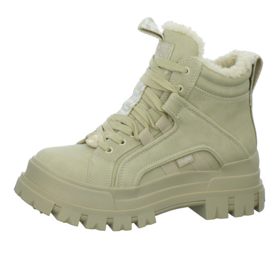 Buffalo Aspha NC Warm Winterstiefel warm gefüttert Beige - 360° Ansicht