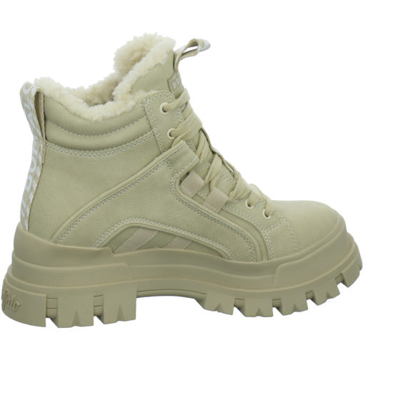 Buffalo Aspha NC Warm Winterstiefel warm gefüttert Beige - 360° Ansicht