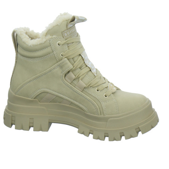 Buffalo Aspha NC Warm Winterstiefel warm gefüttert Beige - 360° Ansicht