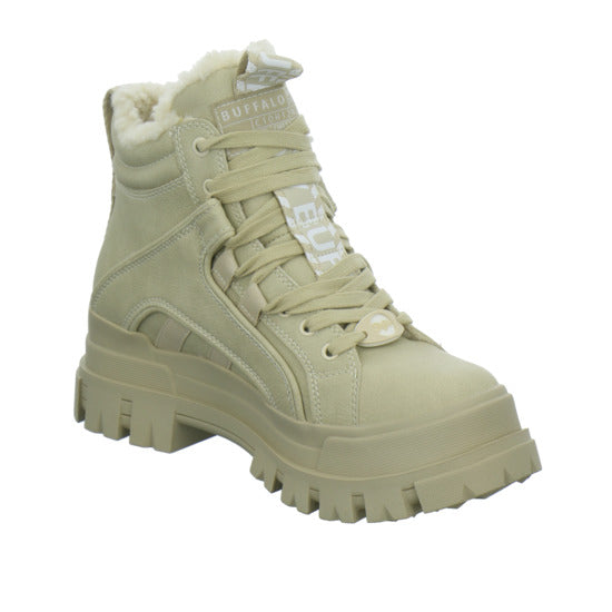 Buffalo Aspha NC Warm Winterstiefel warm gefüttert Beige - 360° Ansicht