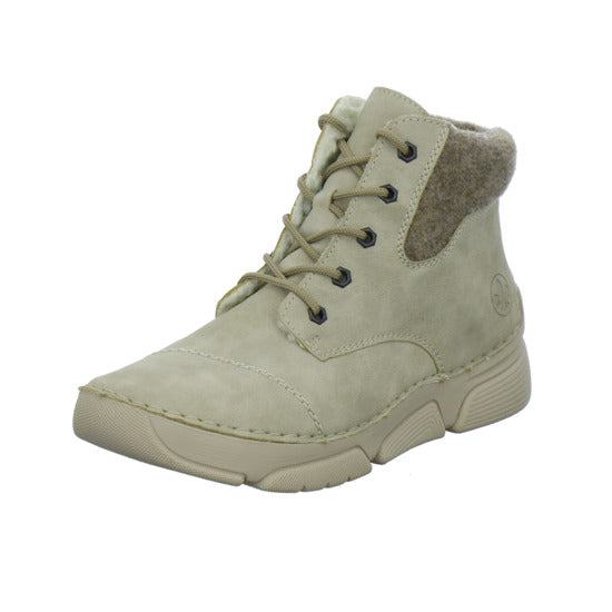 Rieker Winterstiefel warm gefüttert Beige - 360° Ansicht