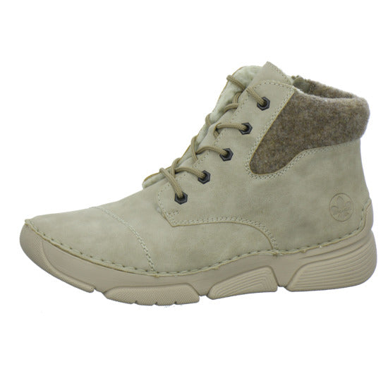 Rieker Winterstiefel warm gefüttert Beige - 360° Ansicht