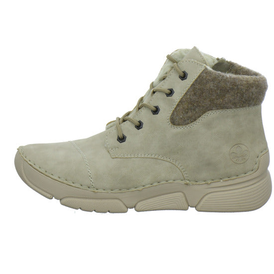 Rieker Winterstiefel warm gefüttert Beige - 360° Ansicht