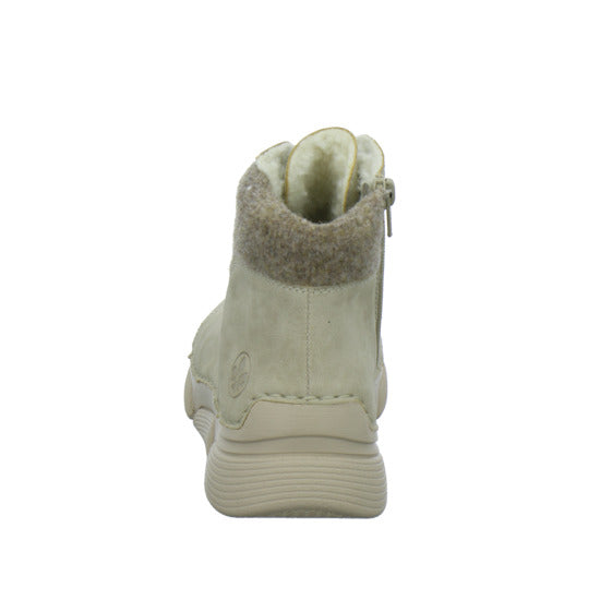 Rieker Winterstiefel warm gefüttert Beige - 360° Ansicht