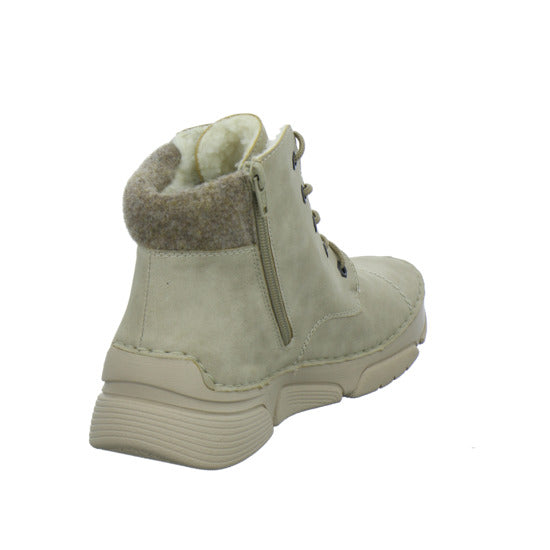 Rieker Winterstiefel warm gefüttert Beige - 360° Ansicht