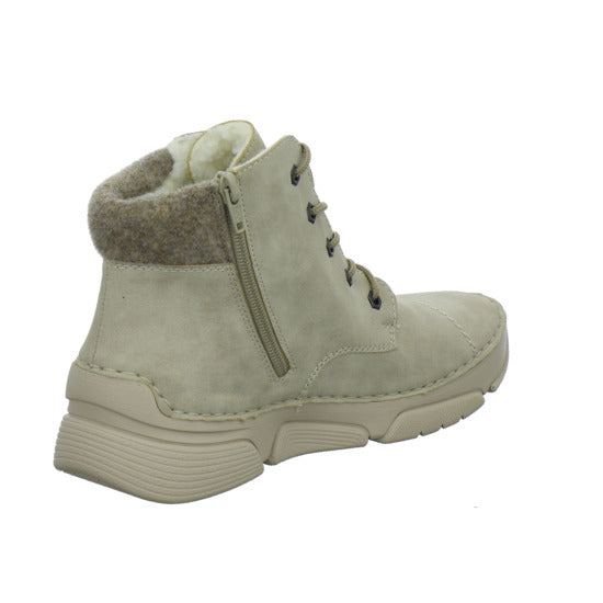 Rieker Winterstiefel warm gefüttert Beige - 360° Ansicht