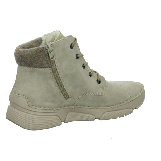Rieker Winterstiefel warm gefüttert Beige - 360° Ansicht