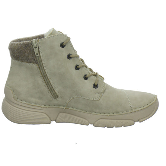 Rieker Winterstiefel warm gefüttert Beige - 360° Ansicht